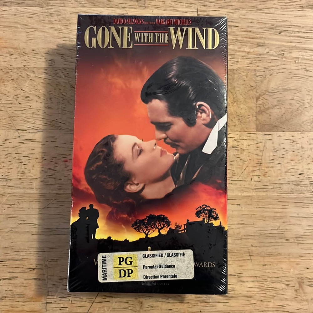 Gone With The Wind VHS Sealed